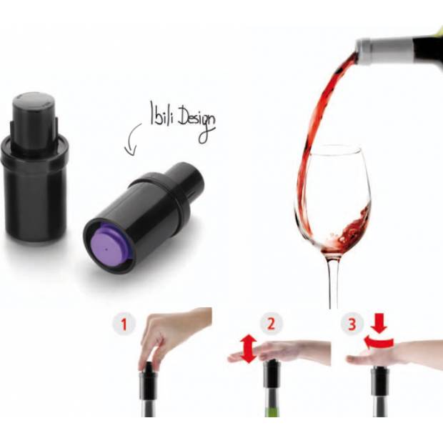 Vákuový uzávěr lahve na víno - Ibili