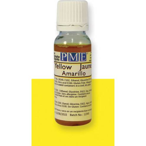 PME airbrush barva základní – žlutá - PME