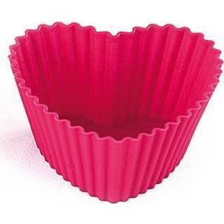 Košíčky na muffiny silikonové 6ks srdce - Silikomart