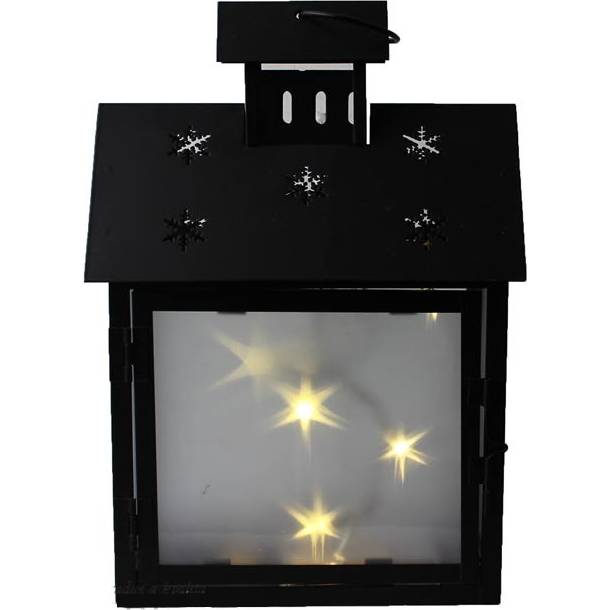 Lucerna s elektrickými světýlkami ve tvaru hvězdiček - Morex