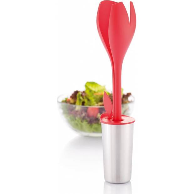 Salátový set Tulip, červený - XD Design