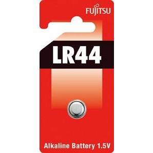 Fujitsu alkalická baterie LR44, blistr 1ks