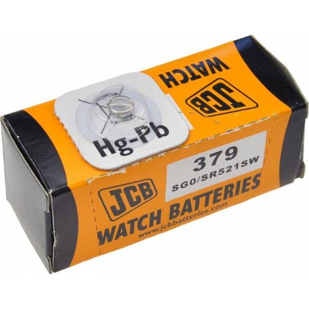 JCB hodinkové baterie typ 379, balení 10ks