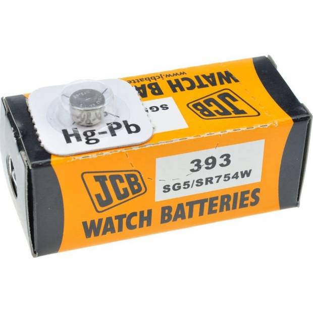 JCB hodinkové baterie typ 393, balení 10ks