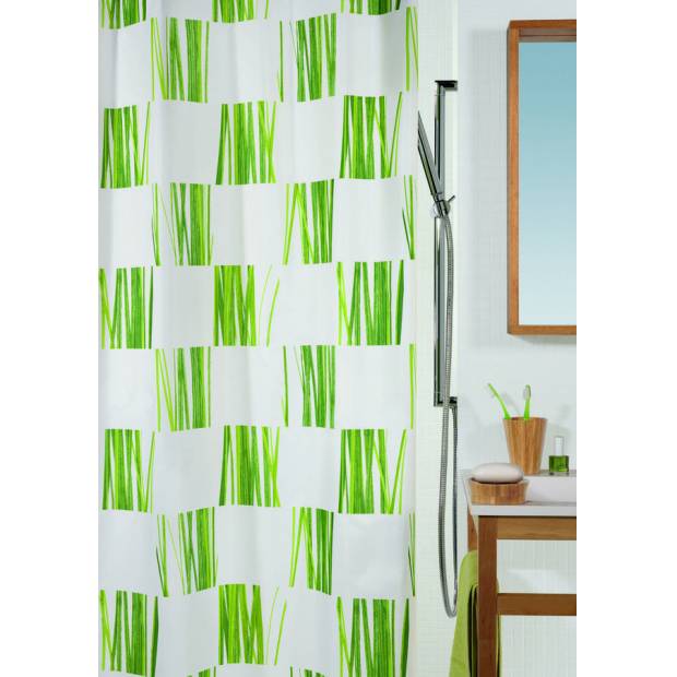 Sprchový závěs SEAGRASS GREEN 240 x 180 cm 1013246 SPIRELLA