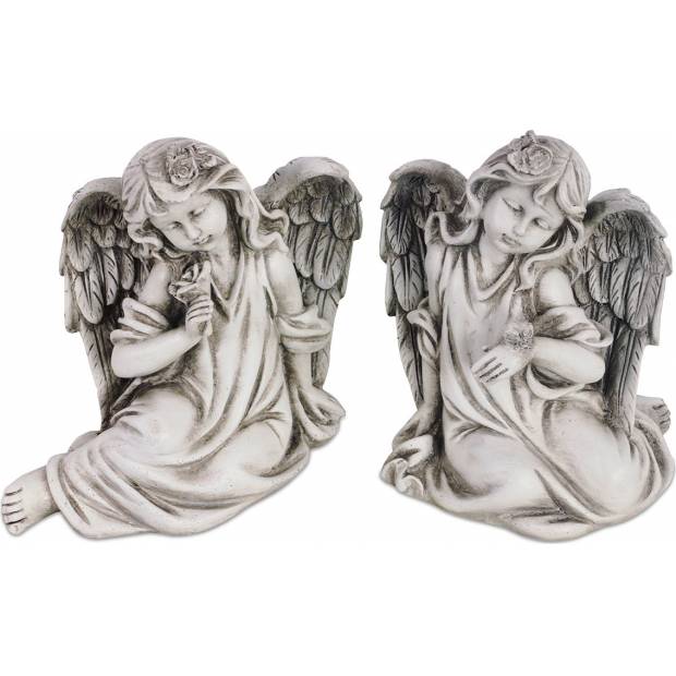Anděl, dekorace z polyresinu, mix 2 tvarů POA037 Art