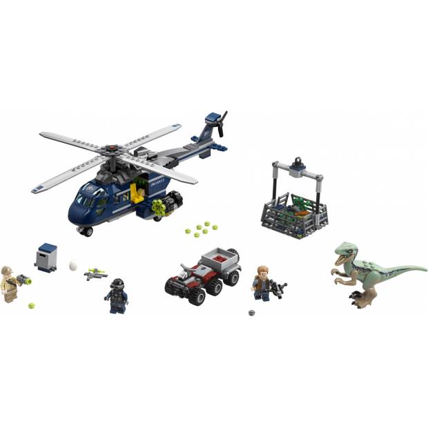 Pronásledování Bluea helikoptérou 2275928 Lego
