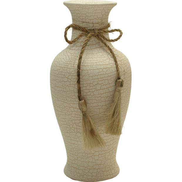 Váza keramická - bílá TD-0494 Art