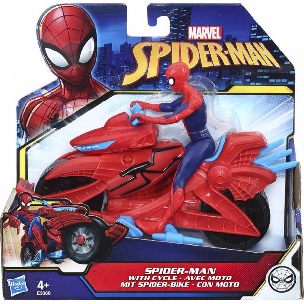 SPD Spiderman na motorce 14E3368 Hasbro