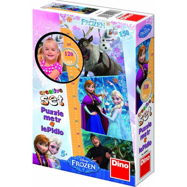 WD Frozen dětský metr 150D puzzle 32422063 Dino