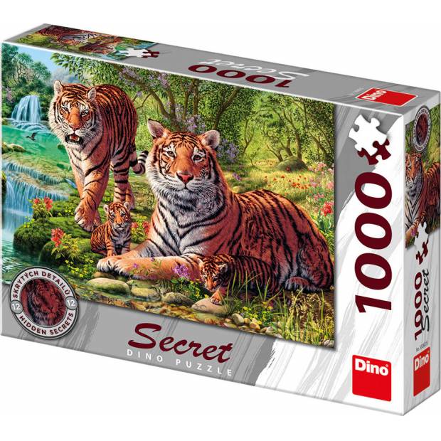 Tygři 1000D secret collection 32532625 Dino