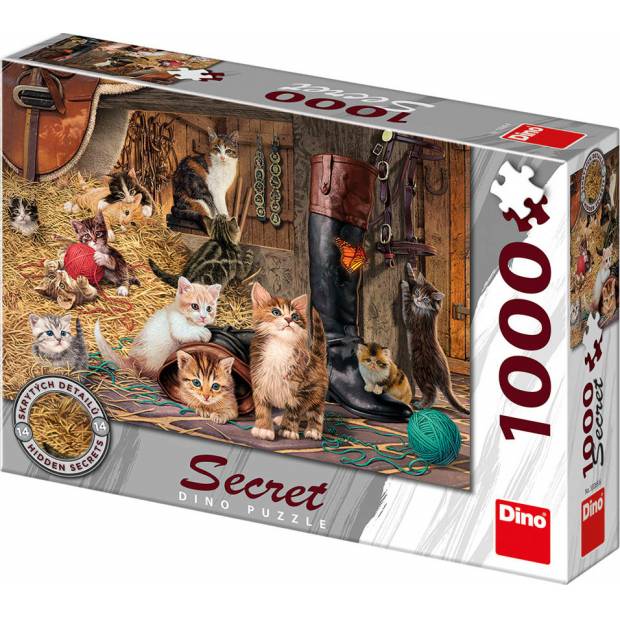 Kočičky 1000D secret collection 32532656 Dino